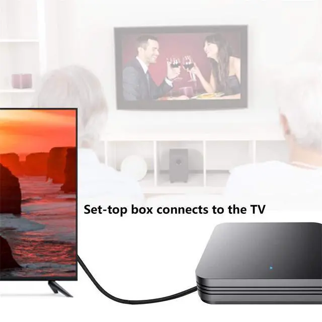 Alt view image 7 of 7 - Gold Plated High Speed 90 Angle Right HDMI Male to Left HDMI Male Adapter Cable Supports Ethernet, 3D and Audio Return (0.3M 2Pack LL-LL)