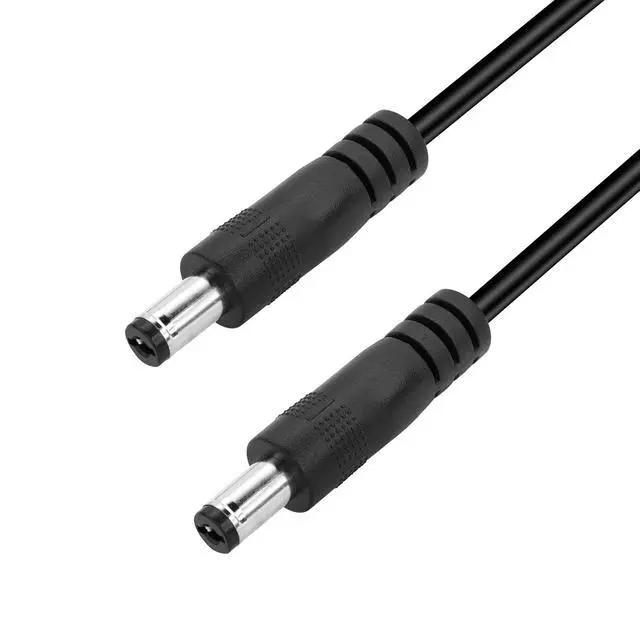 Alt view image 2 of 7 - DC 5.5MM x 2.1MM Male to Male Plug Power Adapter Cable DC Power Coiled Extension Cable for LED Strip,CCTV,Car,Security Camera,Etc(2 Pack)