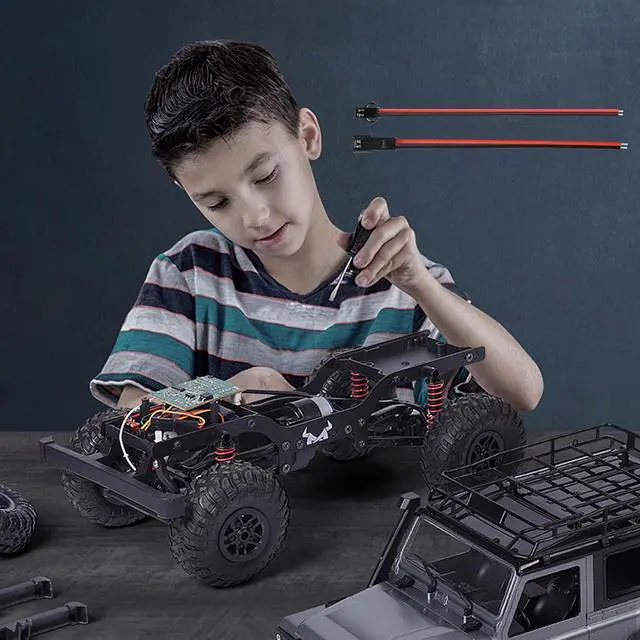 Alt view image 6 of 6 - 10 Pairs JST SM 3-Pin Cable 22AWG 3-Pin SM Male/Female Paired Connector Electrical Cable for LED Light Strips,Chassis Fans,RC Toys,etc(6.02 Inch)(3 PIN)