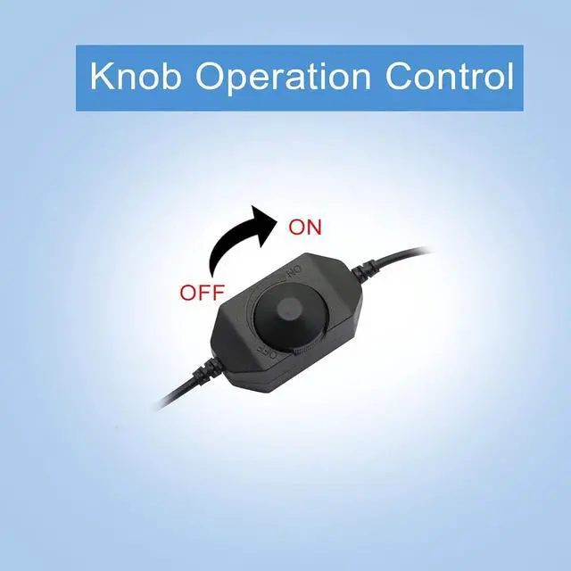 Alt view image 6 of 6 - LED Strip Light Dimmer Switch DC 12V 24V Brightness Adjustable Controller for Single Color 5050 3528 2835 5630 LED Strip Light