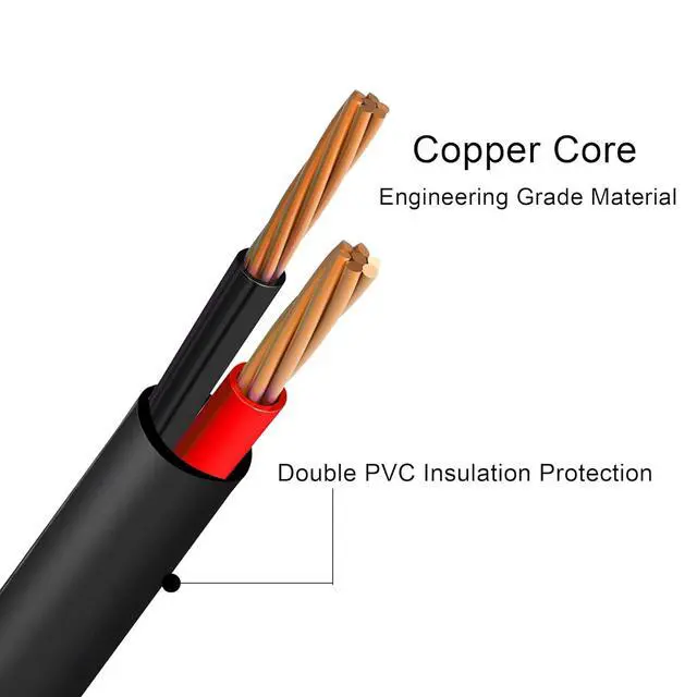 Alt view image 6 of 6 - DC Power Splitter Cable 1 Female to 8 Male, DC 5.5mm x 2.1mm Splitter Adppter Extension Cable for CCTV Security Camera, LED Strip Light, etc 0.7m (1 to 8 Way)