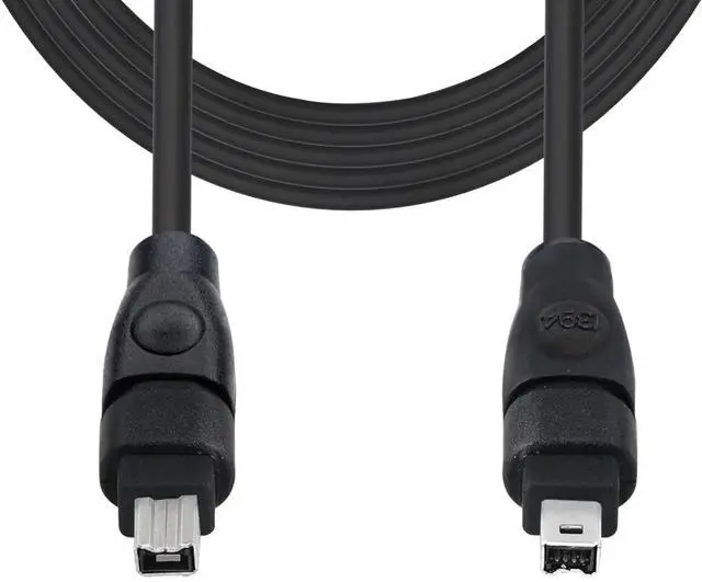 Main image of 6FT FireWire IEEE 1394 Cable,4 Pin to 4 Pin Male to Male Cord,FireWire 400 DV iLink Cable for Laptop to Camcorder