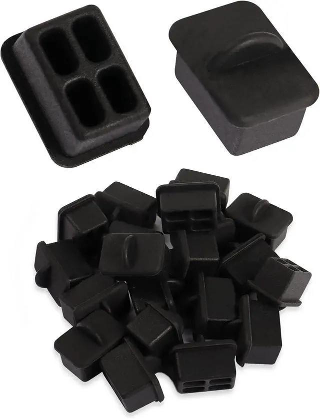 Main image of 20pcs SFP Port Anti Dust Cover Cap SFP Dustproof Plug Soft Silicone Protector for Ethernet Switch, Router and Network Interface Card,etc.