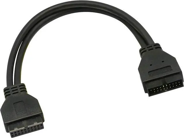 Alt view image 3 of 4 - USB 3.0 20Pin Header Extension Cable FENGQLONG Male to Female Extension Cable