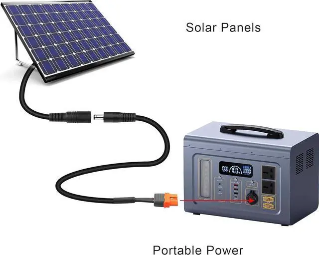 Alt view image 5 of 7 - DC to XT60 Power Cable,1M/3FT 14AWG DC 5.5mm X 2.1mm Male to XT60I (2+1) with Signal Pin Female Adapter Cable(XT60 to DC5521)