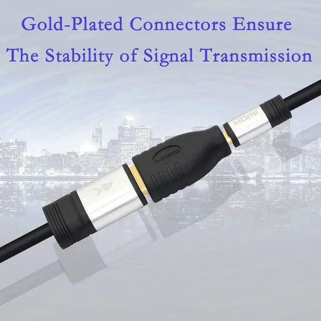 Alt view image 4 of 7 - Micro HDMI Adapter Extender HDMI Type D Female to HDMI Type A Female Coupler Connector Support 3D 4K 1080P, YOUCHENG for Cameras, Computers, Projectors(2-Pack)