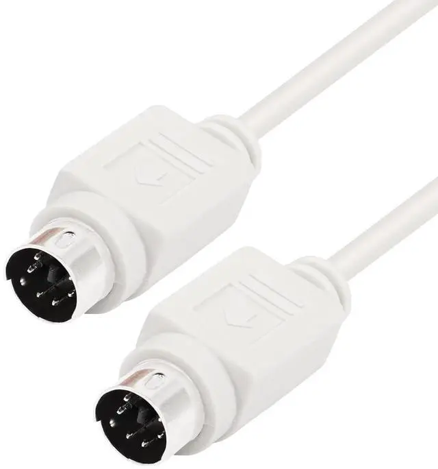 Alt view image 3 of 7 - 8.5 Feet PS/2 MDIN-6 Male to Male Cable for PS/2 Keyboard/Mouse Connector