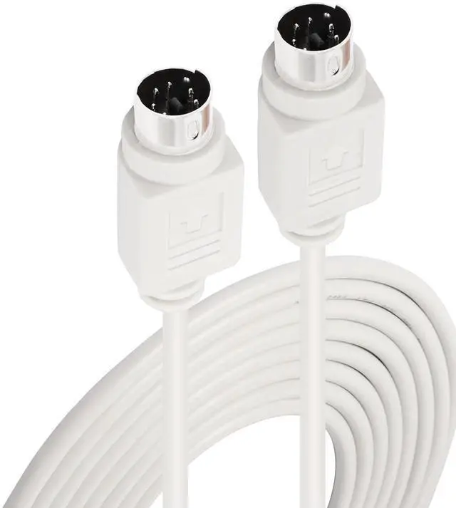 Alt view image 5 of 7 - 8.5 Feet PS/2 MDIN-6 Male to Male Cable for PS/2 Keyboard/Mouse Connector
