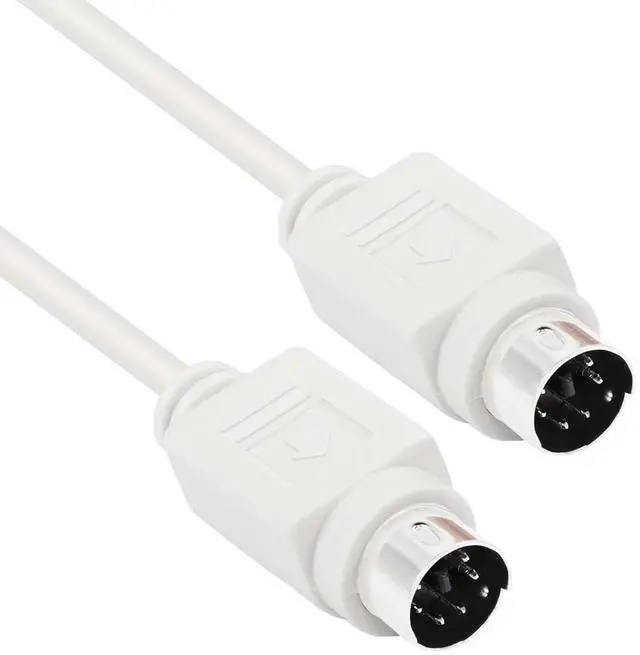 Main image of 8.5 Feet PS/2 MDIN-6 Male to Male Cable for PS/2 Keyboard/Mouse Connector