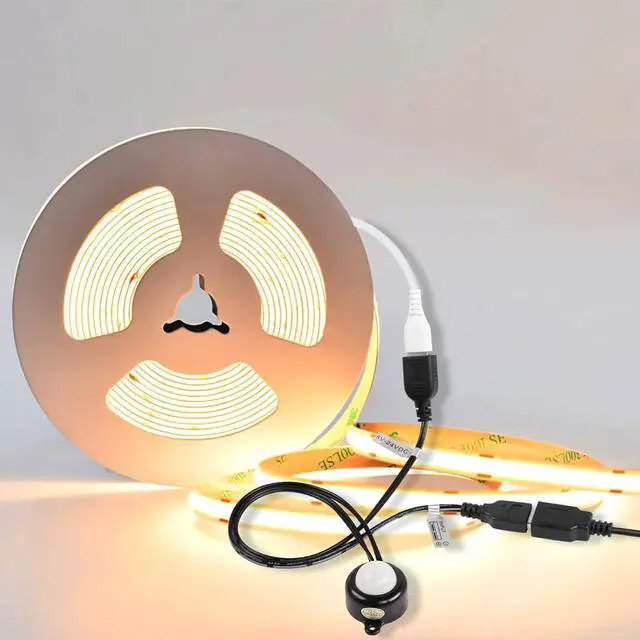 Alt view image 5 of 7 - Mini PIR Motion Sensor Switch,with USB Interface Cable 2A PIR Infrared Motion Human Body Sensor Detector Switch Light Sensor Adjustable,for LED Strip