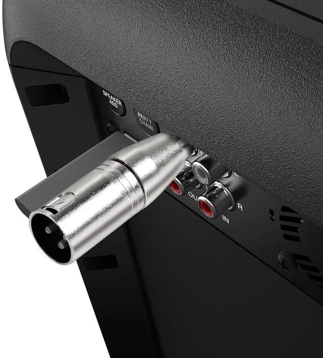 Alt view image 4 of 7 - RCA to XLR Adapter, 3 Pin XLR Male to RCA Male Microphones Audio Connector for Speakers, Amplifiers, Microphones etc(2-Pack)