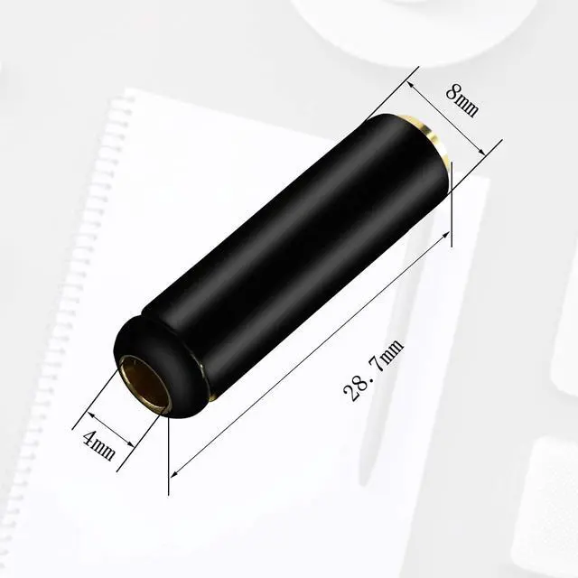 Alt view image 3 of 7 - 3.5mm 4 Pole Stereo TRRS Female Socket Repair Headphone 1/8 Solder Type DIY Audio Cable Connector(2-Pack)