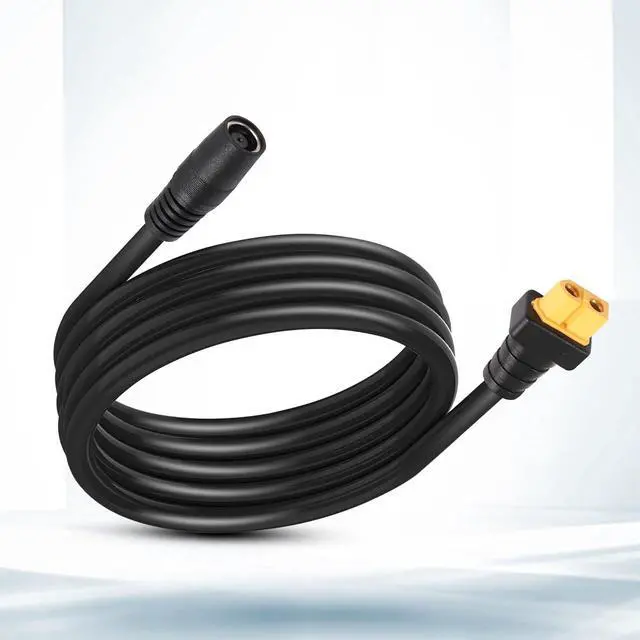 Alt view image 5 of 7 - DC 8mm to XT60 Power Cable 14AWG DC 8mm Female to XT60 Female Adapter Cable for Solar Panel Portable Power Station Solar Generator(1.5M/4.9Ft)