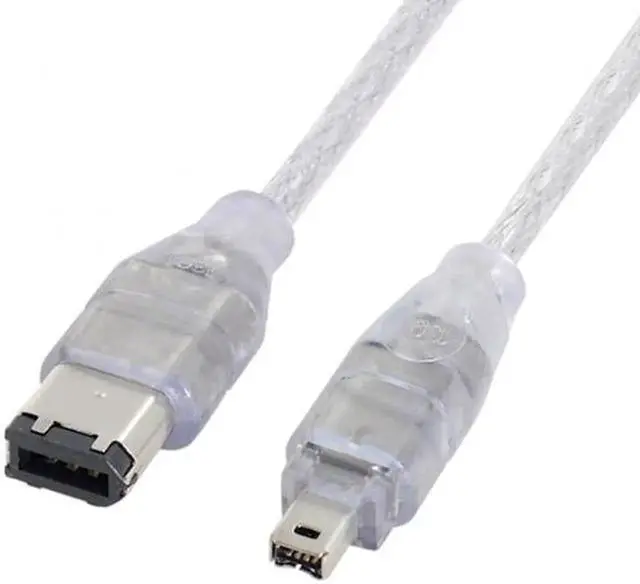 Alt view image 6 of 6 - Cable 1394 6Pin to Firewire 400 IEEE 1394 4 Pin Male iLink Adapter Cord Cable for Camera Camcorder