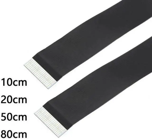 Alt view image 3 of 7 - CYFPV FPV HDMI Male to Right Angled 90D HDMI Male HDTV FPC Flat Cable for FPV HDTV Multicopter Aerial Photography