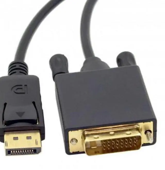 Main image of DisplayPort DP Male to DVI Male Single Link Video Cable 6ft 1.8m for DVI monitor