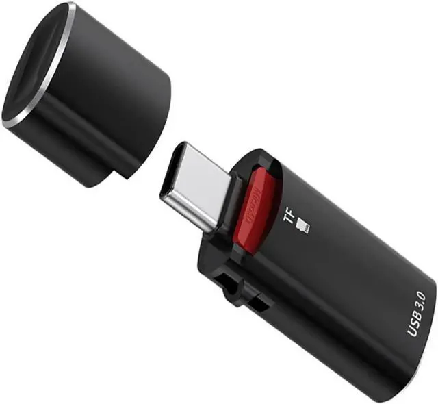 Main image of 10Gbps USB-C Type-C to USB 3.0 Female OTG & TF Micro-SD Card Reader Adapter for Laptop Tablet Phone
