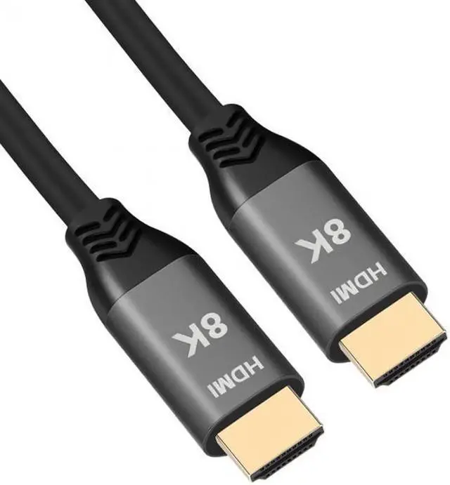 Alt view image 2 of 7 - HDMI 2.1 Cable Ultra-HD UHD 8K 60hz 4K 120hz Cable 48Gbs with Audio and Ethernet HDMI Cord