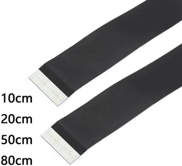 Alt view image 6 of 6 - CYFPV Dual 90 Degree Right-Up Angled HDMI Type A Male to Male HDTV FPC Flat Cable for FPV HDTV Multicopter Aerial Photography