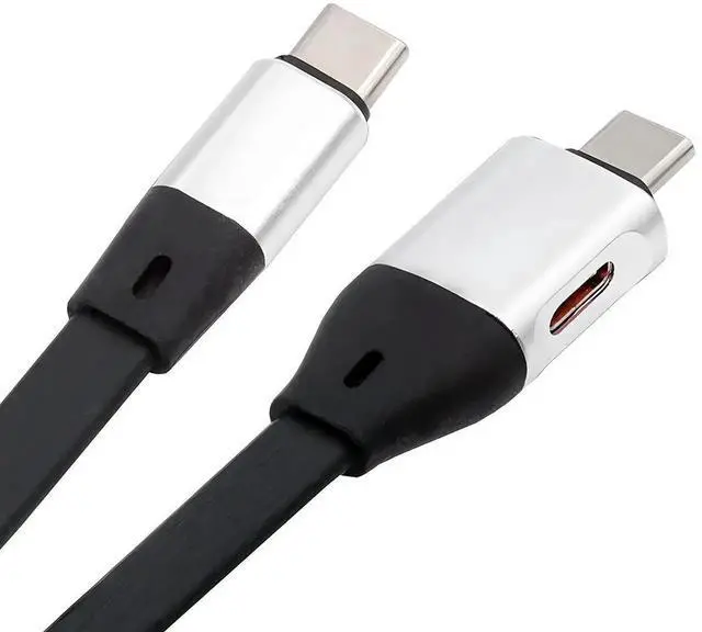 Main image of Type-C USB-C Male to Male USB 3.1 10Gbps & PD OTG Audio Female Port Flat Slim FPC Data Cable for Laptop Phone