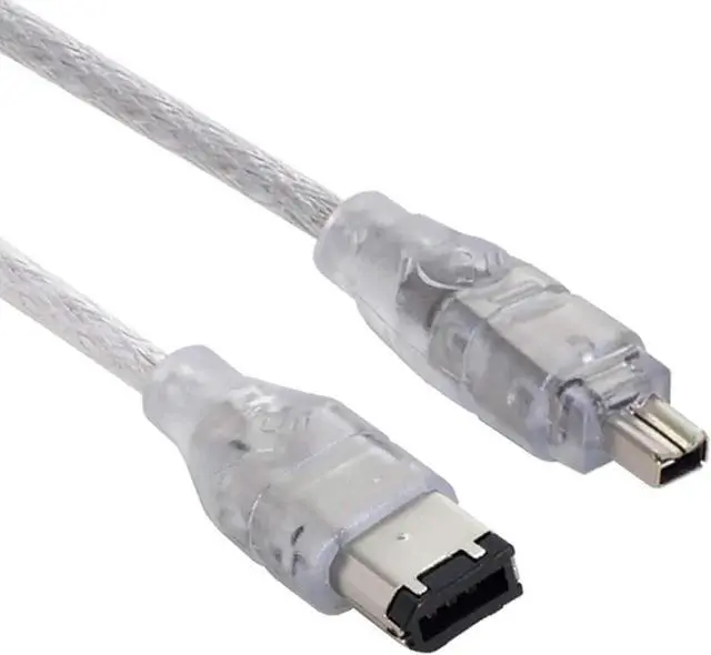 Alt view image 3 of 6 - 1394 6Pin to Firewire 400 IEEE 1394 4 Pin Male iLink Adapter Cord Cable for Camera Camcorder