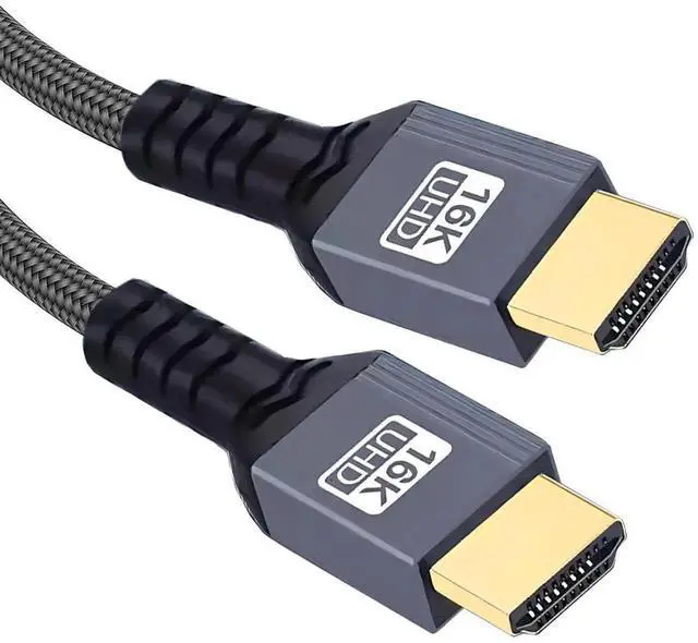 Main image of 16K 8K UHD HDMI 2.2 Version Type-A Male to HDMI Male HDTV Cable for HDTV Desktop Laptop Monitor (50cm)