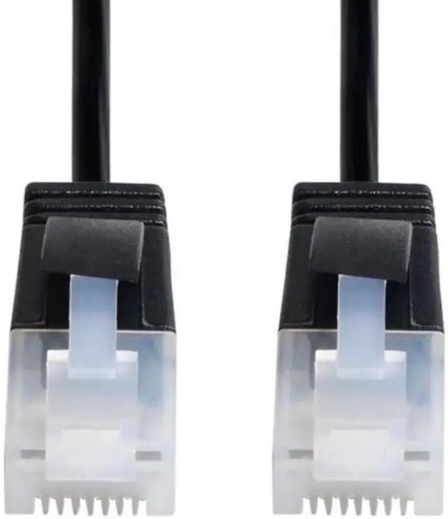 Alt view image 2 of 7 - Ultra Slim Cat6 Ethernet Cable RJ45 Straight Direction TP Network Cable Patch Cord 90 Degree Cat6a Lan for Laptop Router TV BOX