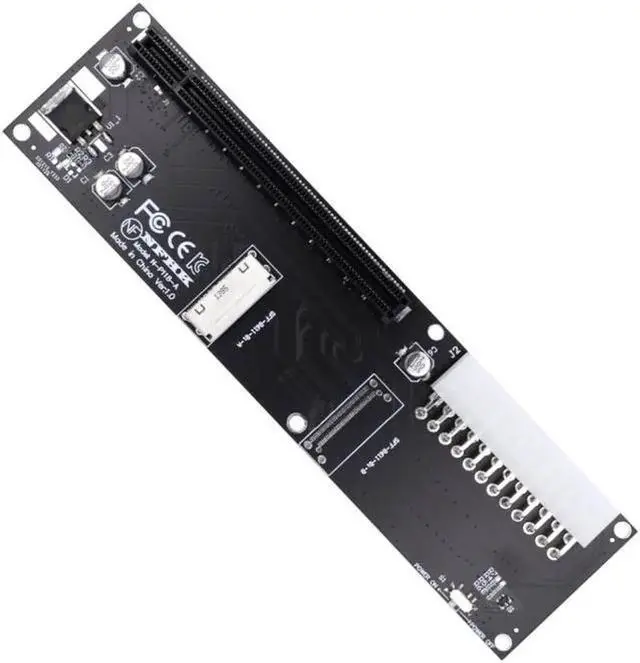 Main image of 8x Oculink SFF-8612 8611 to PCIE PCI-Express 16x Adapter with ATX 24pin Power Port for Mainboard Graphics Card