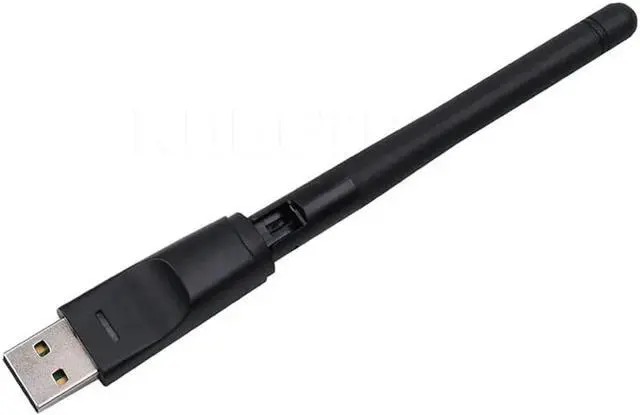 Alt view image 2 of 5 - 150Mbps USB WiFi Wireless Network Card Ralink RT5370 802.11 b/g/n LAN Adapter with rotatable Antenna for PC Laptop