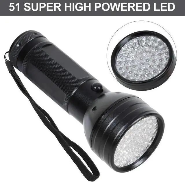 Alt view image 3 of 5 - UV LED Flashlight LED Torch Light Lamp AAA Battery Checker Detection Ultraviolet led uv flashlight torch light Lamp UV