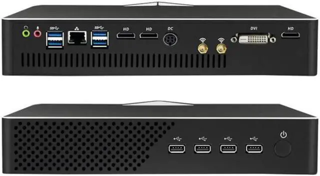 Alt view image 2 of 5 - Mini PC i7-10900F GTX1650 NUC 2*HD2.0 4*4K Radeon RX Vega M GH Graphics HTPC Gaming Mini Computer