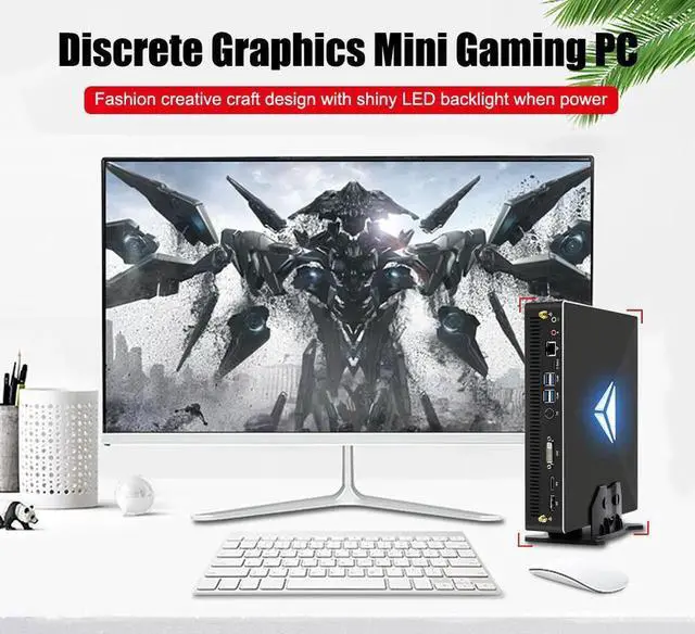 Alt view image 3 of 5 - Mini PC i7-10900F GTX1650 NUC 2*HD2.0 4*4K Radeon RX Vega M GH Graphics HTPC Gaming Mini Computer