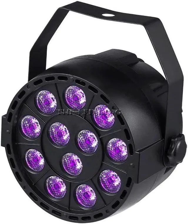 Alt view image 3 of 5 - 36W UV Led Stage Light Black Light Par Light Ultraviolet Led Spotligh Lamp With DMX512 for Disco DJ Club Show Party Decoration