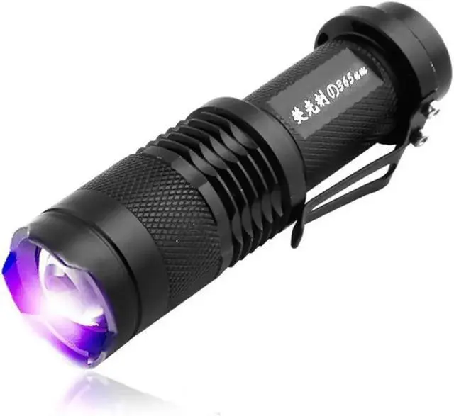 Main image of Detector Ultra Violet LED Flashlight 395nm Inspection Lamp Torch Pet Stains Scorpions Led Flashlight Torch Light Lamp