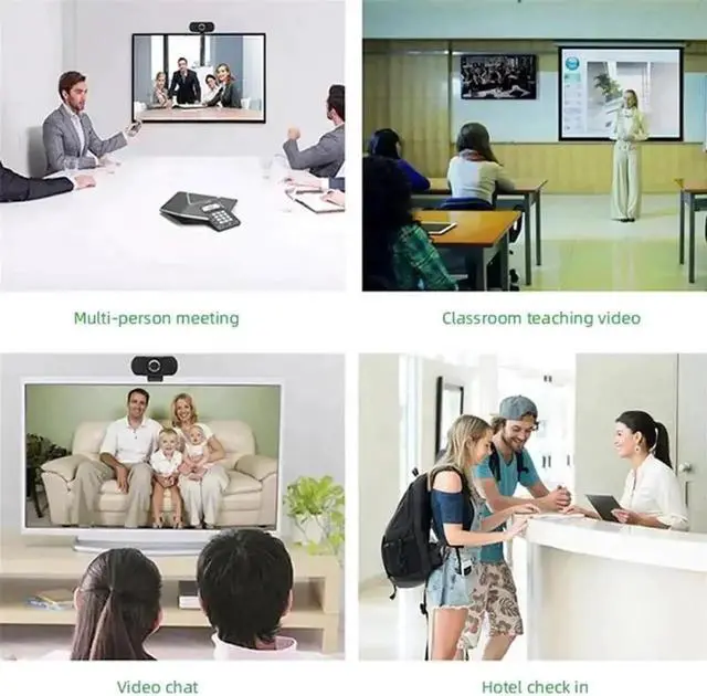 Alt view image 2 of 5 - Genuine Webcam 1080P Web Camera Digital HD Web Cam With Built-in Microphone 1920 X 1080p Webcam Video For Laptop
