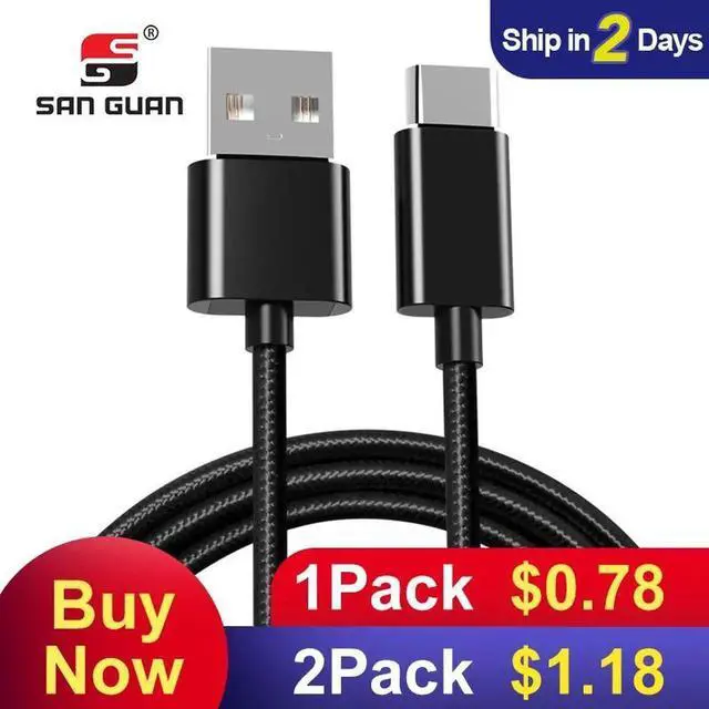 Alt view image 4 of 5 - USB C Cable USB 3.1 Type C Cable to USB A for redmi pro QC3.0 fast phone charging cable 2.4A USB Charge