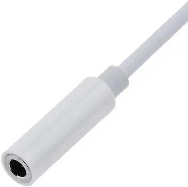 Alt view image 2 of 5 - USB Type C to 3.5mm Audio Aux Headphone Jack Adapter Headphones Cable Sync Charging Cable Type-C to Jack Aux