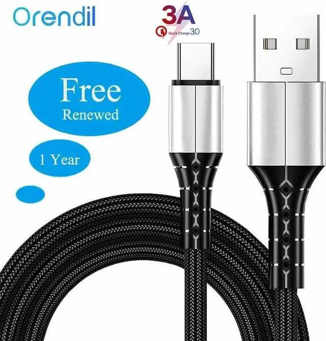 Main image of USB Type C Charger Cable for Redmi note 8 Quick Charge 3.0 USB C Fast Charging Cable USB Type-C Wire For