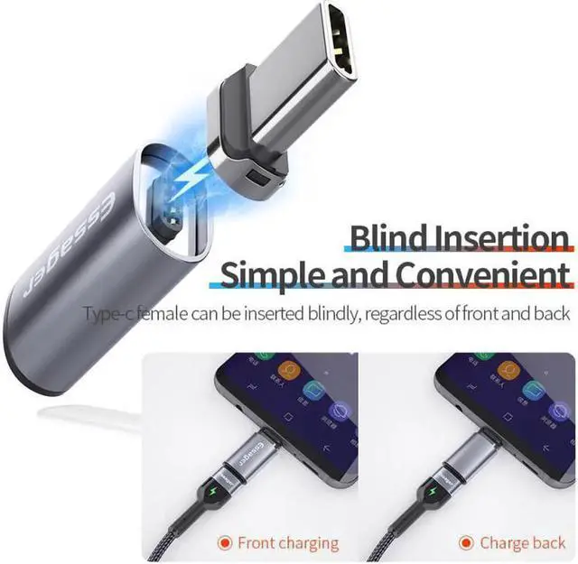 Alt view image 3 of 5 - Adapter USB Type C Micro Charger Cable Cable Converter Ru ic Aluminum Alloy Charging Cable