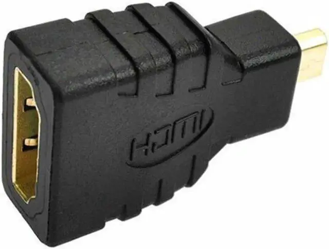 Alt view image 5 of 5 - to HDMI Adapter Gold-Plated 1080P Micro HDMI Male To Standard HDMI For Raspberry Pi 4 Model B model cable hdmi 2020