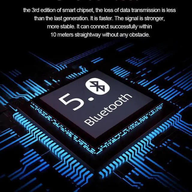 Alt view image 5 of 5 - 3 Wireless Bluetooth Earphones TWS Headphones HIFI Sound Headset In ear Stereo Earbuds Noise Cancel Gaming Headphone