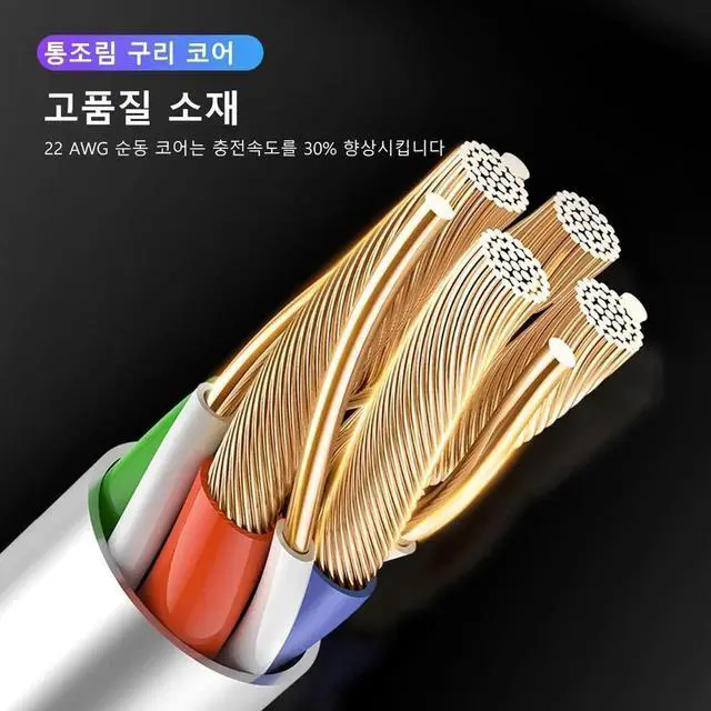 Alt view image 5 of 5 - 3A Fast Charging Magnetic Cable, Mole Phone Micro USB Cable & USB Type C Cable for iPhone HTC LG