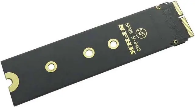 Alt view image 5 of 5 - For SSD Adapter For Macbook Air SSD Adapter NVMe PCIe M.2 M Key for Macbook Air 2013 2014 2015 Pro A1398 A1502 A1465 A1466