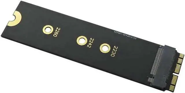 Main image of For SSD Adapter For Macbook Air SSD Adapter NVMe PCIe M.2 M Key for Macbook Air 2013 2014 2015 Pro A1398 A1502 A1465 A1466