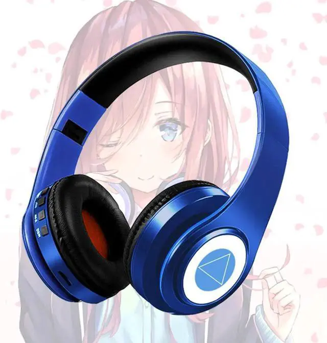 Alt view image 4 of 5 - Headphones Wireless Headset Stereo Over-ear Noise Canceling Earphone Gaming Headset with Mic Support TF Card Japanese