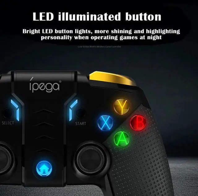 Alt view image 5 of 5 - 9118 for phone Bluetooth Gamepad Android IOS pubg Controller Wireless Joypad Smart Phone Tablet PC TV Box ps4 console