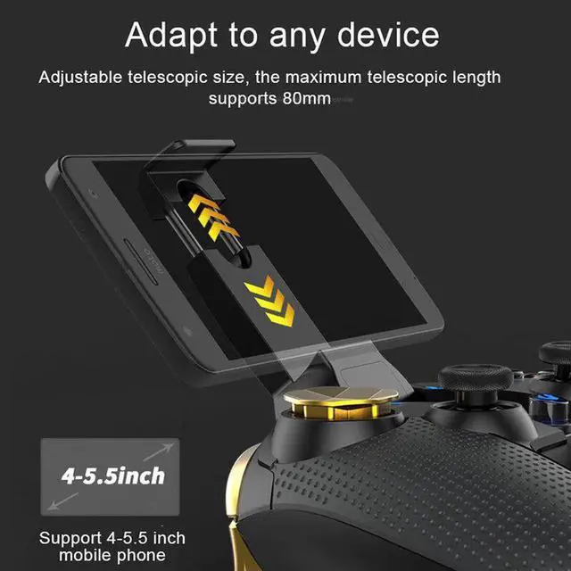 Alt view image 2 of 5 - 9118 for phone Bluetooth Gamepad Android IOS pubg Controller Wireless Joypad Smart Phone Tablet PC TV Box ps4 console