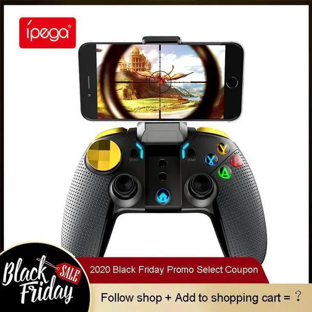 Main image of 9118 for phone Bluetooth Gamepad Android IOS pubg Controller Wireless Joypad Smart Phone Tablet PC TV Box ps4 console