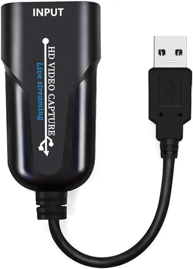 Alt view image 2 of 5 - Video Capture Card USB to HDMI 1080p 60fps Audio Video Grabber for Gaming Live Streaming Video Conferencing PC