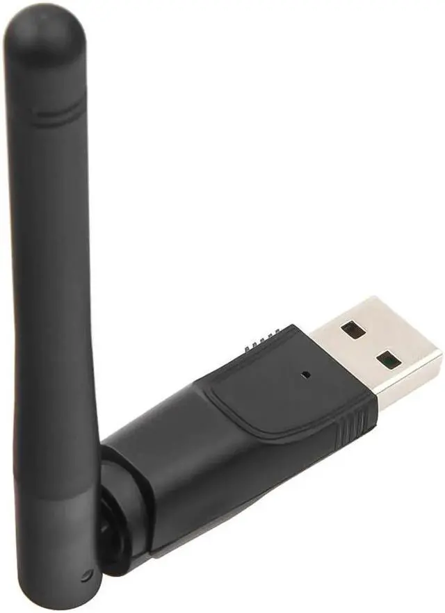 Alt view image 3 of 5 - WiFi Wireless Network Card USB 2.0 150M 802.11 b/g/n LAN Adapter with rotatable Antenna for Laptop PC Mini Wi-fi Dongle